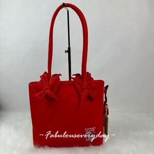 Coach Coachtopia Loop Tote With Heart Appliqué In Rosebud Red CY354 NWT